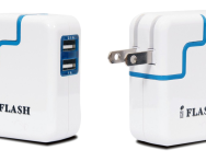 iFlash® Dual Port USB Wall/Travel/AC Rapid Charger with 3A Output