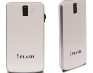 iFlash® 3200mAh Ultra Slim External Battery – White