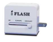 iFlash® 3.1A Dual Port USB International All-in-One Travel Plug Adapter